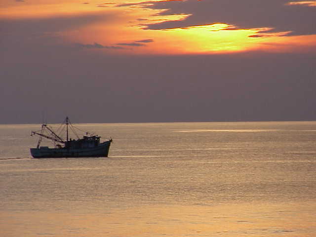  Shrimp Boat and Sunset (2)